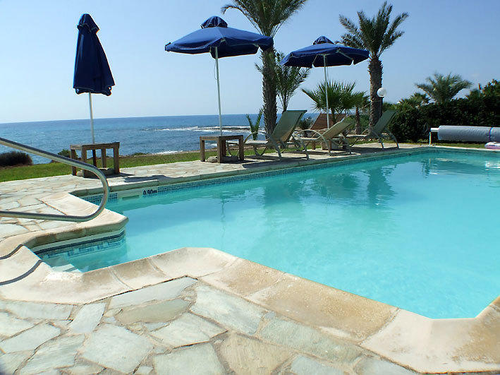 Kymmates Beach Front Villas Paphos Exteriér fotografie