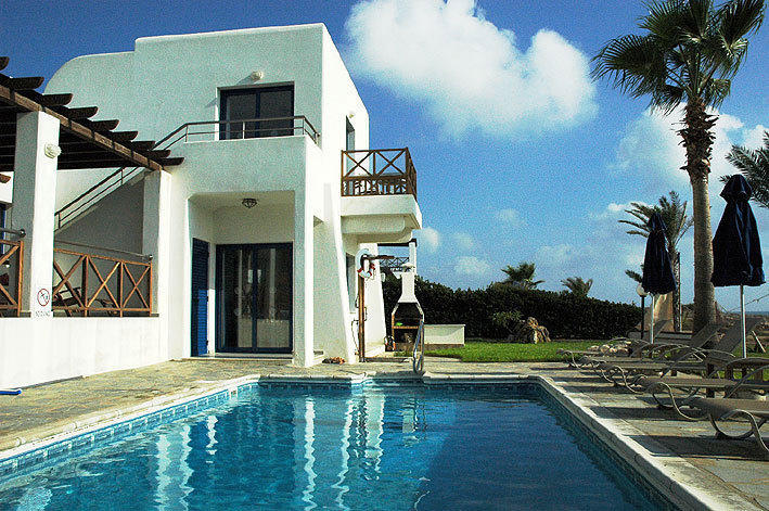 Kymmates Beach Front Villas Paphos Exteriér fotografie