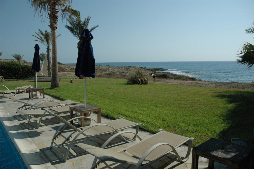 Kymmates Beach Front Villas Paphos Exteriér fotografie