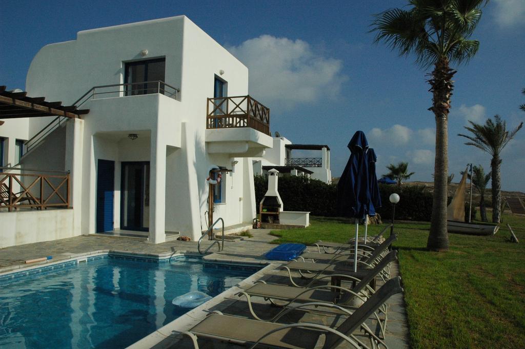 Kymmates Beach Front Villas Paphos Exteriér fotografie