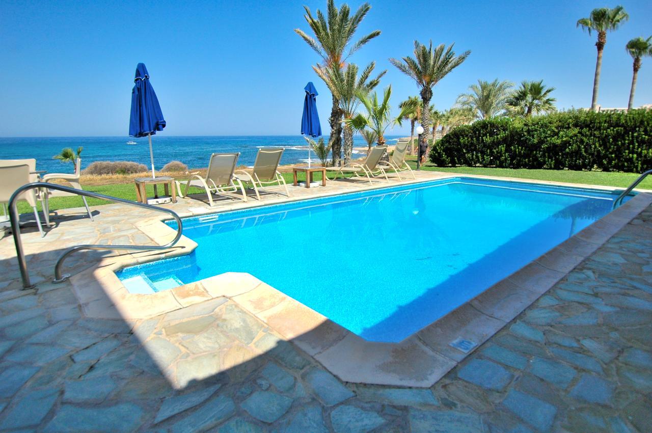Kymmates Beach Front Villas Paphos Exteriér fotografie