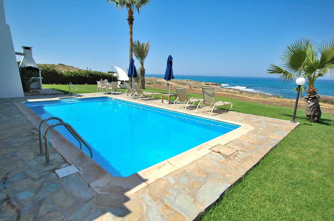 Kymmates Beach Front Villas Paphos Exteriér fotografie